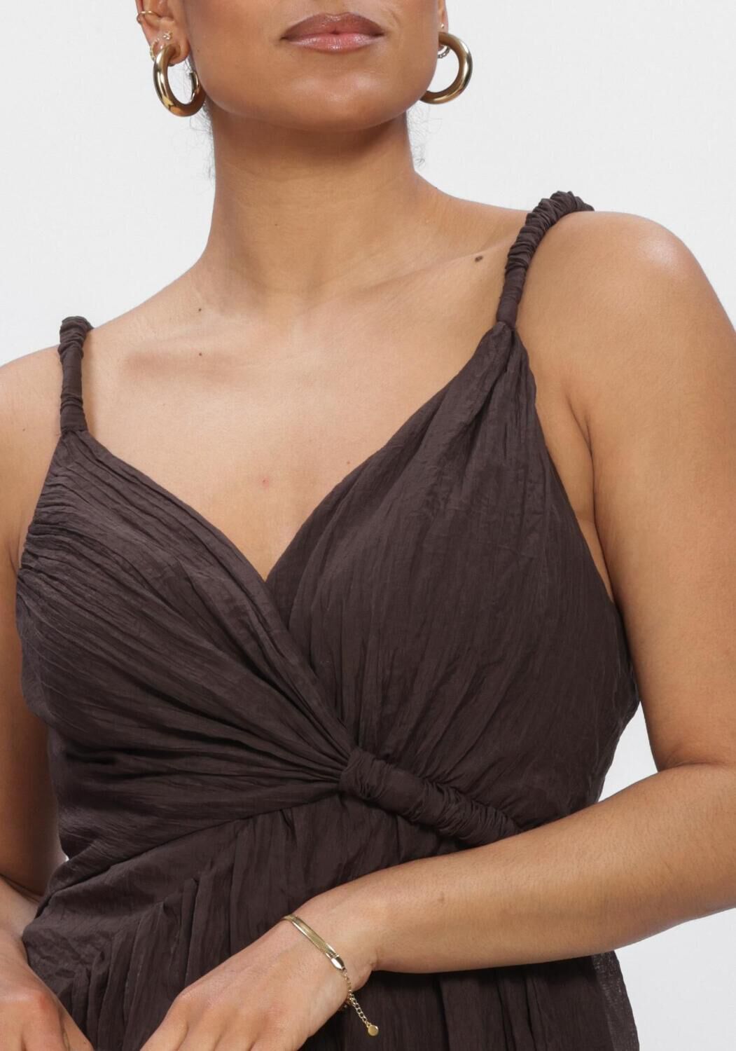 Braune COPENHAGEN MUSE Maxikleid CMJOAN-DRESS - large