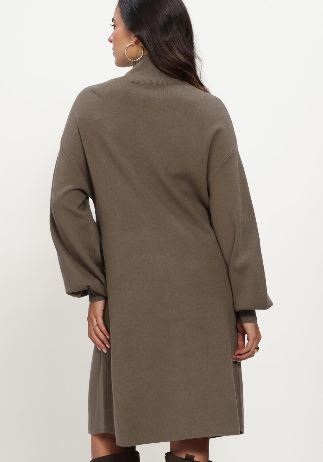 Khaki MSCH COPENHAGEN Midikleid MSCHMERCY EAST M DRESS - large