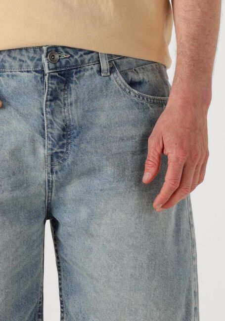 Blaue PURE PATH Kurze Hosen THE OWEN REGULAR FIT DENIM SHORTS - large