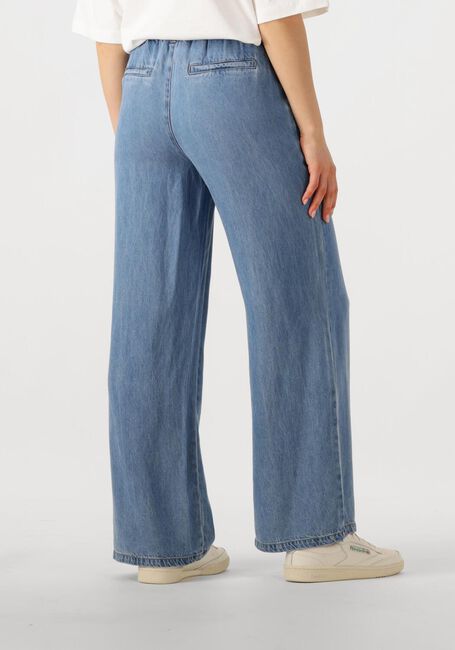 Blaue OBJECT Weite Hose OBJFRAME LISA WIDE MW PANTS - large