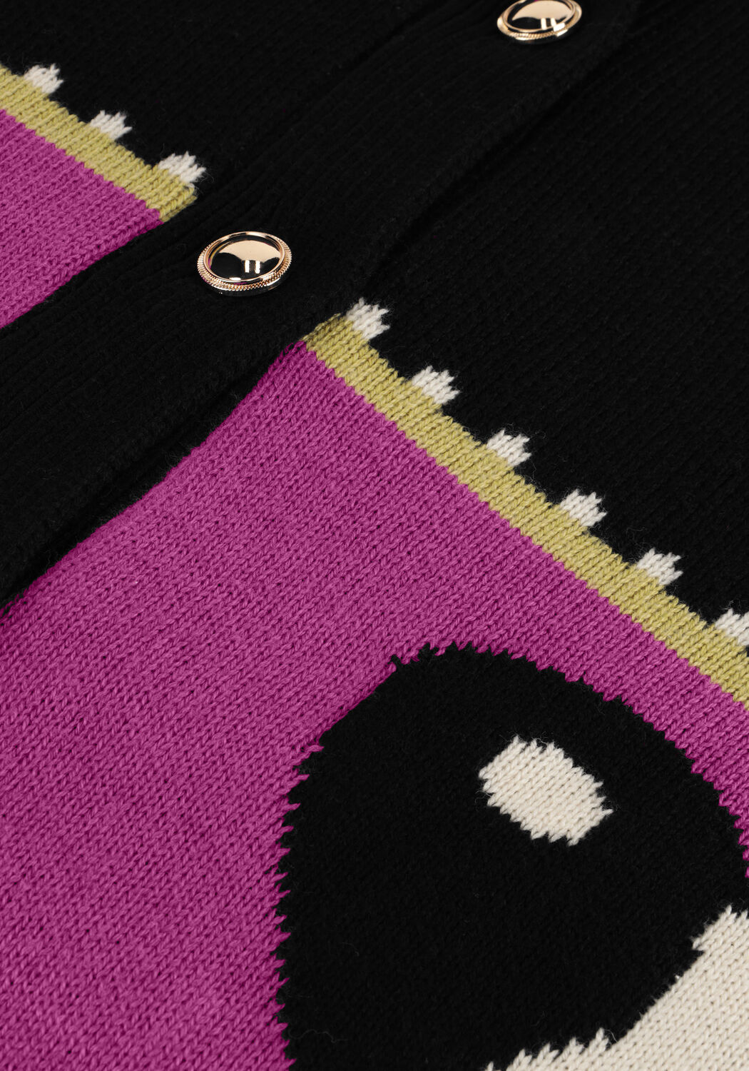 Schwarze HARPER & YVE Strickjacke JAZZ-CA - large