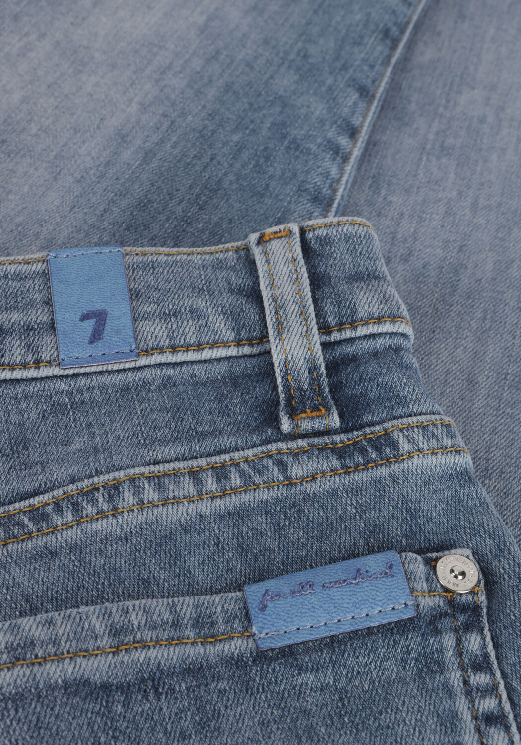 Blaue 7 FOR ALL MANKIND Skinny jeans HW SKINNY SLIM ILLUSION BRIGHTNESS - large