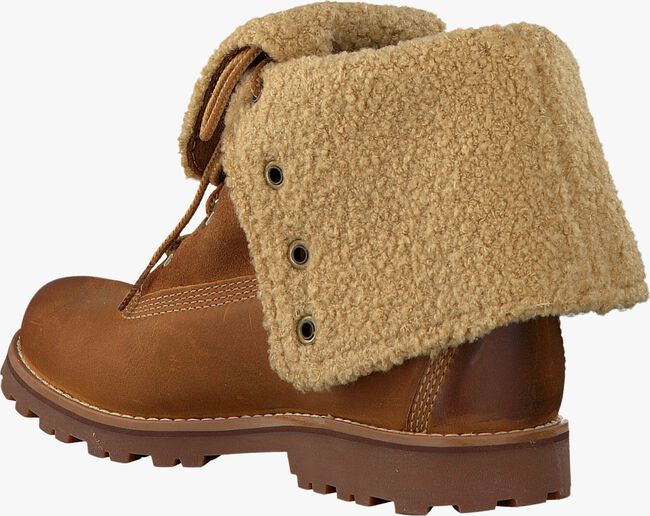 Cognacfarbene TIMBERLAND Schnürboots 6IN WP SHEARLING BOOT - large