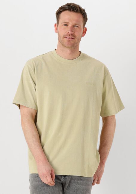 Sand WOODBIRD T-shirt WBBAINE WASHED TEE - large
