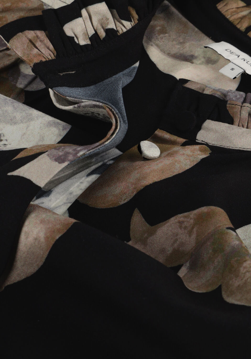 Schwarze DEA KUDIBAL Blusen ROBERTA - large