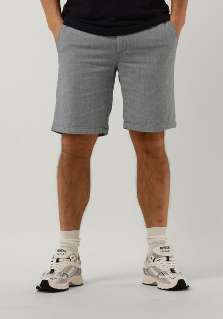 Blaue ANERKJENDT Kurze Hose AKJAMES LINEN ELAST - large