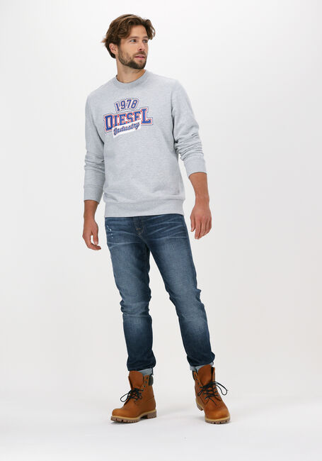 Graue DIESEL Sweatshirt S-GIRK-K22 - large