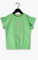 Grüne LIKE FLO T-shirt SS SWEATER CROCHET FLOWER - medium