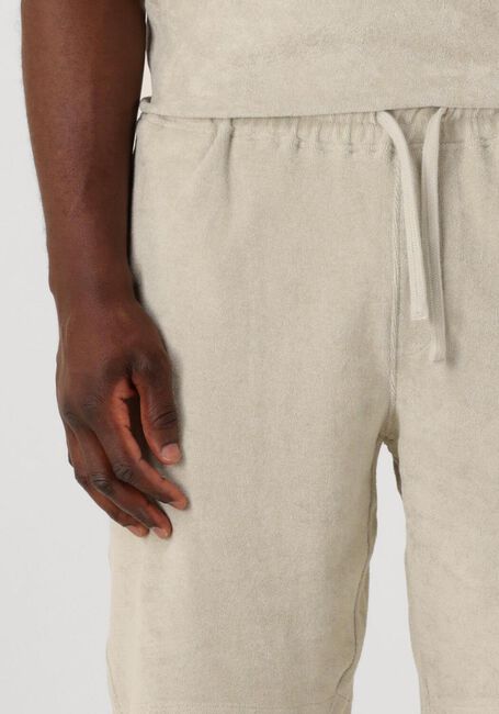 Beige DSTREZZED Kurze Hose LOGAN TOWELLING SHORTS - large