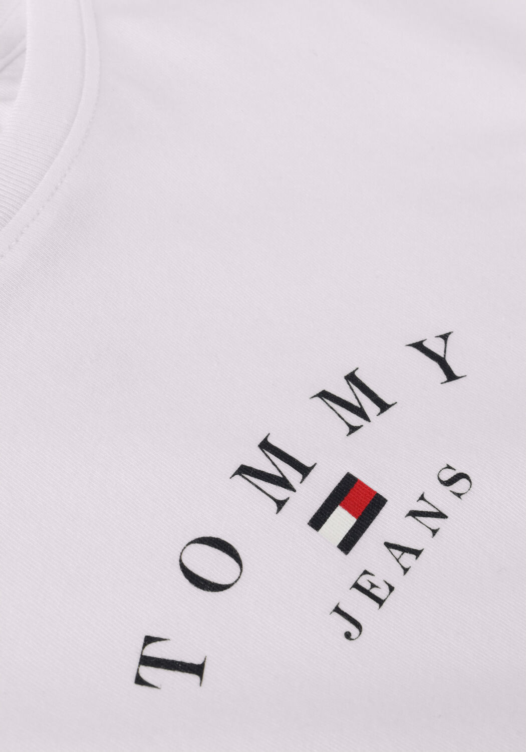 Wei&szlig;e TOMMY JEANS T-shirt TJW SLIM ESSENTIAL LOGO - large
