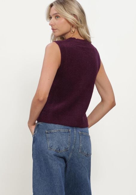 Bordeaux MSCH COPENHAGEN Strickjacke MSCHBONDIE HOPE VEST - large