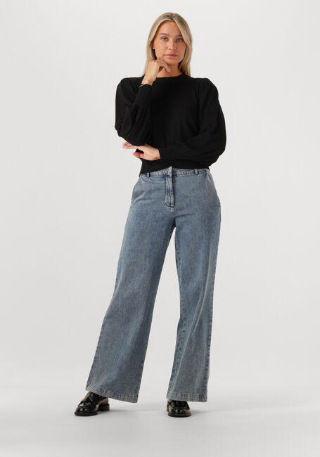Schwarze MINUS Pullover LIVA LONG SLEEVE PULLOVER - large