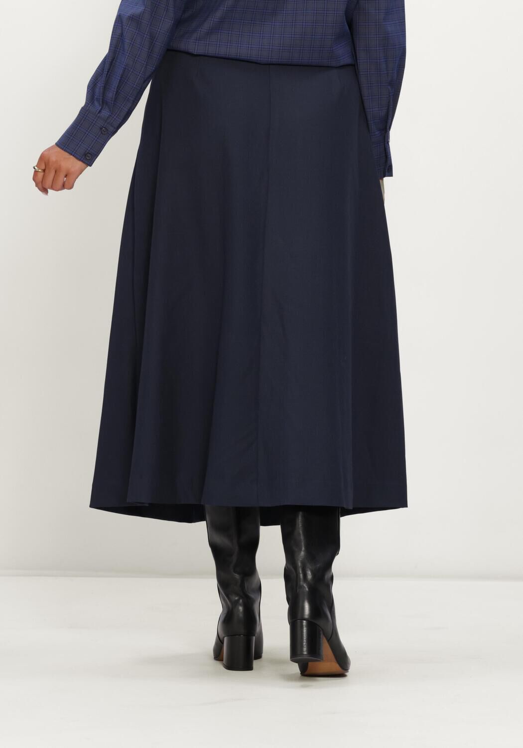 Blaue CO'COUTURE R&ouml;cke LUNACC POCKET PLEAT SKIRT - large