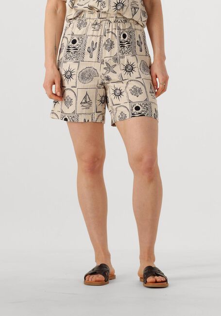 Beige OBJECT Kurze Hose OBJEMBER HW SHORTS 139 - large