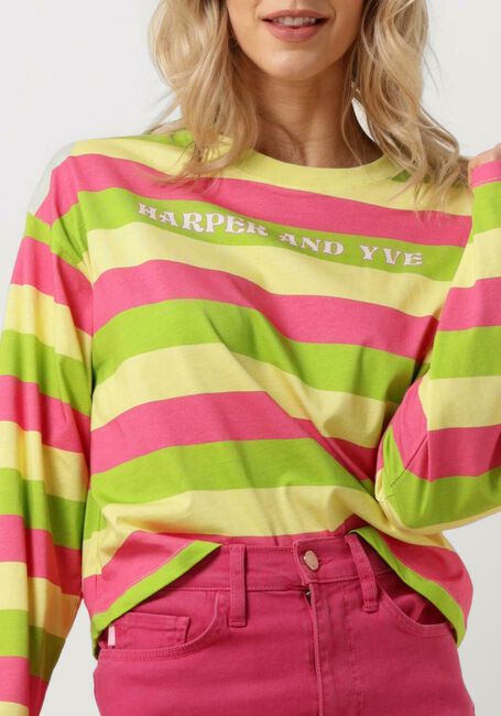 Grüne HARPER & YVE Top HARPER-LS - large