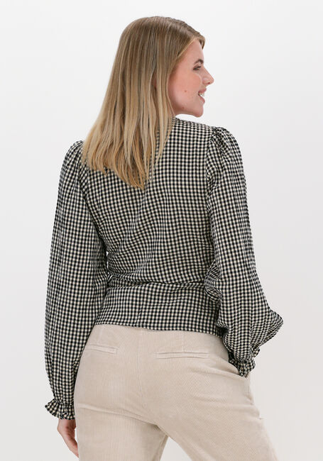 Schwarze MOVES Blusen WRAPSINA - large