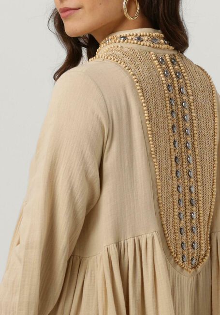 Beige MES DEMOISELLES Minikleid DRESS NOMA - large