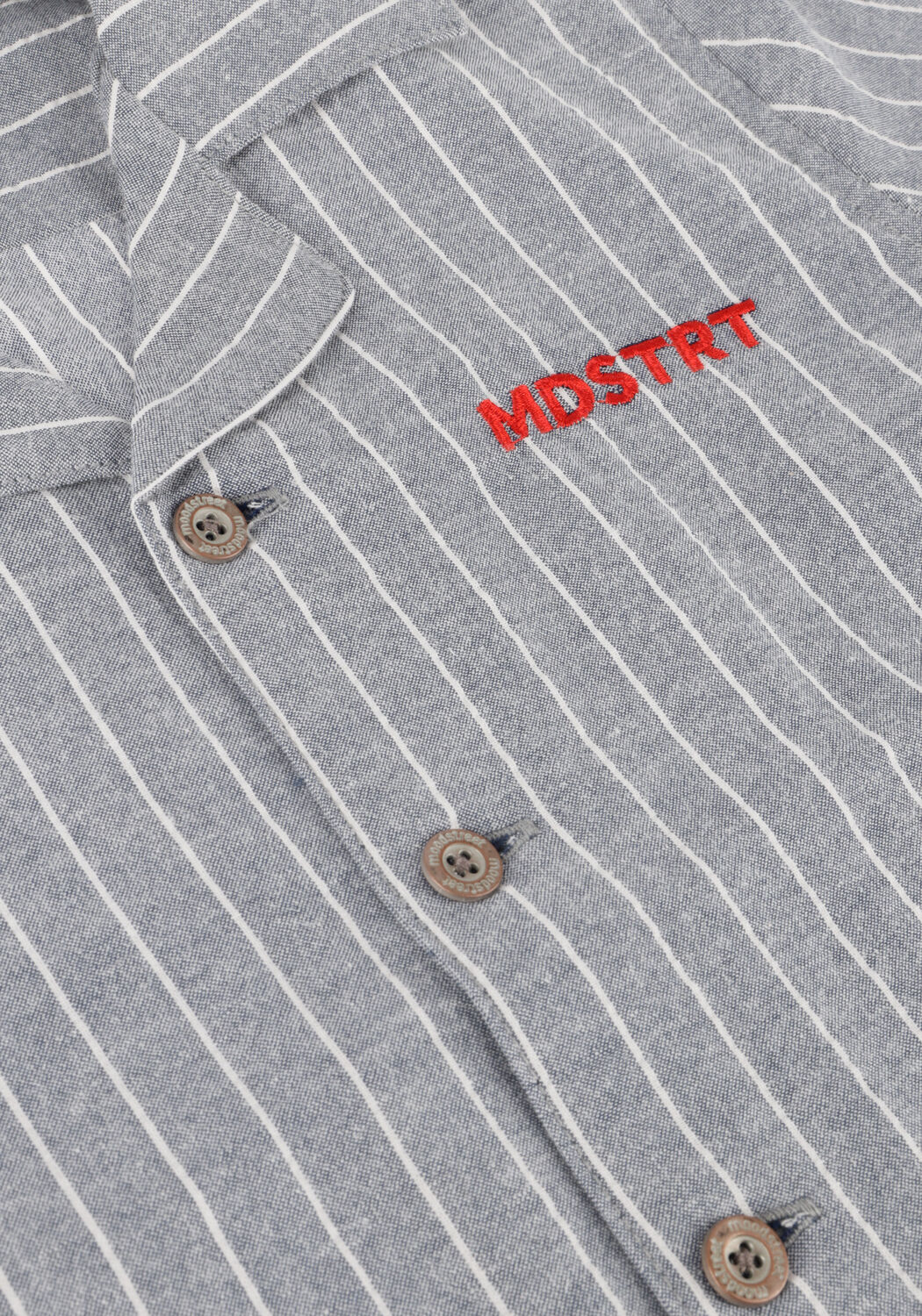 Blaue MOODSTREET Casual-Oberhemd BOYS SHORT SLEEVE SHIRT - large