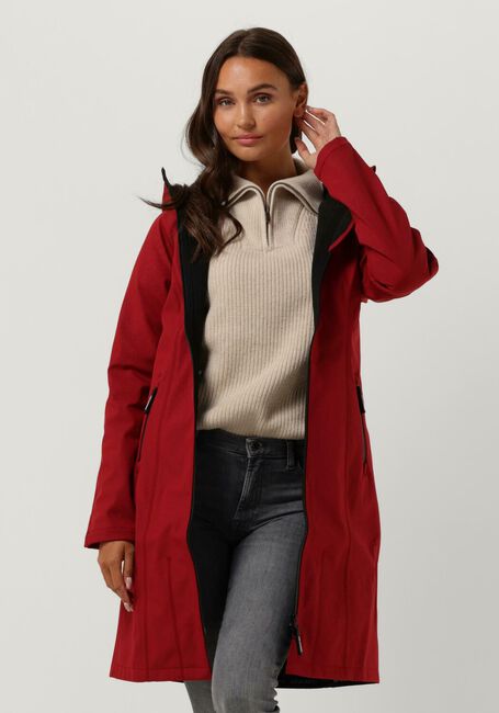 Rote ILSE JACOBSEN Regenjacke RAIN 37L - large