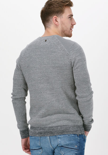 Graue PME LEGEND Pullover R-NECK COTTON RIB KNIT - large