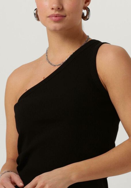 Schwarze SELECTED FEMME Top SLFANNA ONE SHOULDER TOP - large