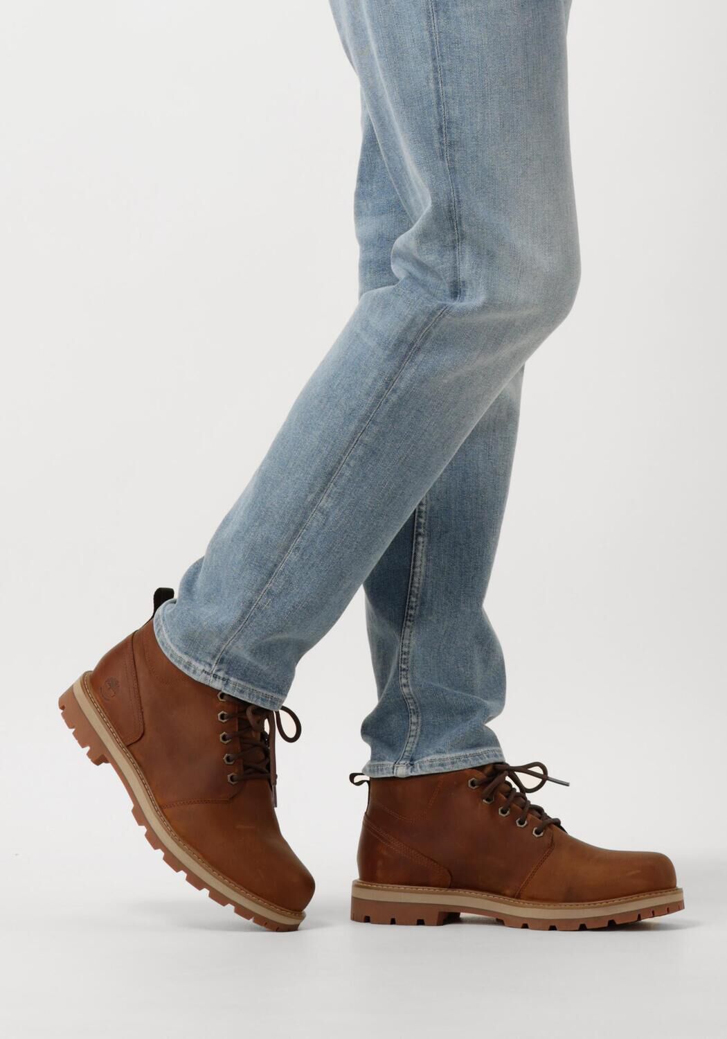 Braune TIMBERLAND Schn&uuml;rboots BRITTON ROAD MID LACE UP CHUKKA - large