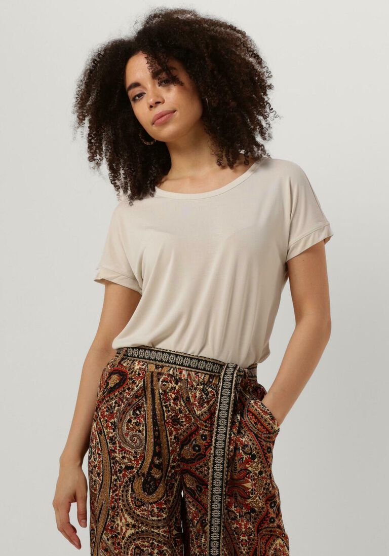 sand msch copenhagen t-shirt fenya modal tee