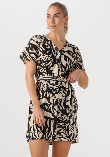Schwarze OBJECT Minikleid OBJKARINA S/S RE SHORT DRESS NOOS - large