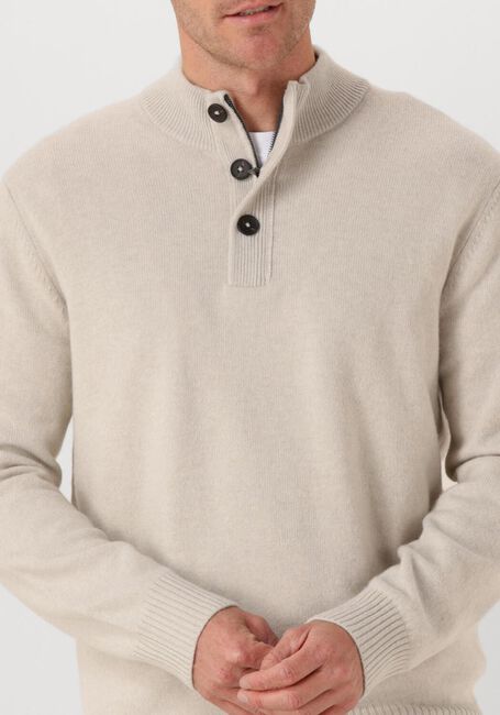 Beige STEFANO LAURAN Pullover HALF ZIP - large