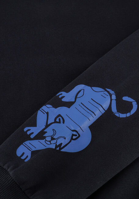 Dunkelblau MOODSTREET Pullover SIMON TIGER SLEEVE SWEATER - large