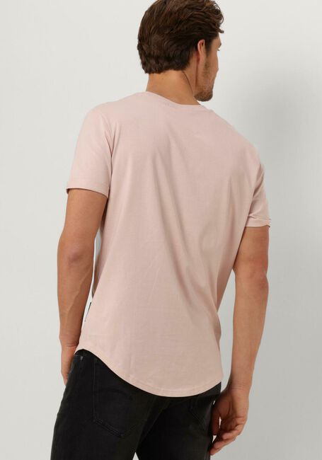 Hell-Pink CALVIN KLEIN T-shirt BADGE TURN UP SLEEVE - large