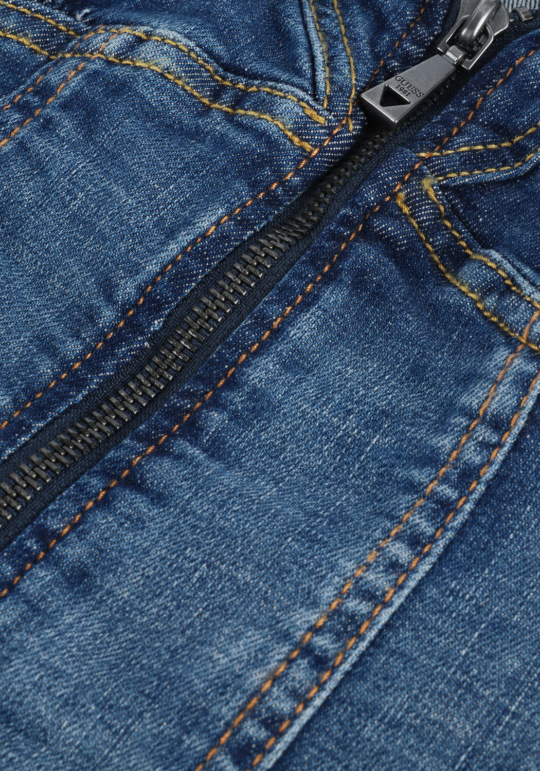 Blaue GUESS Minikleid CORSET DRESS - large