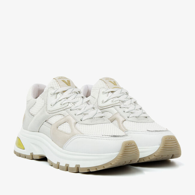 Beige VIA VAI Sneaker Low LIZ SILA - large