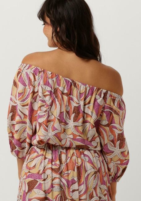 Rote CATWALK JUNKIE Top OFF SHOULDER PUFF SLEEVE TOP - large