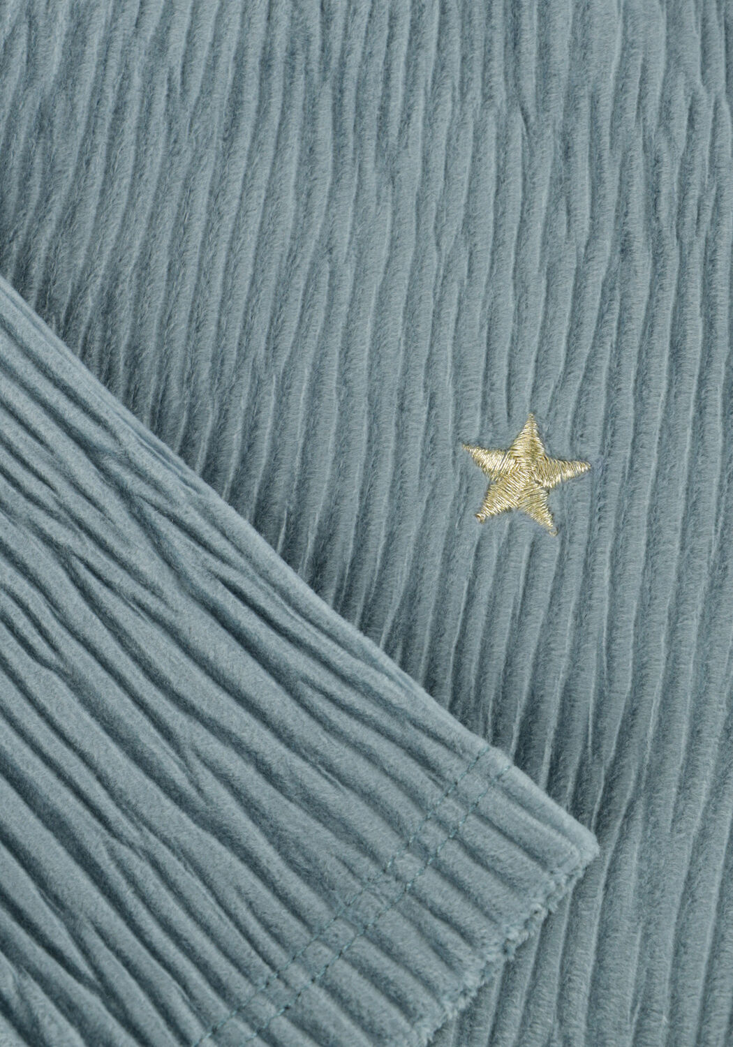 Blaue LIKE FLO Tops & T-shirts ESMAY VELVET TOP - large