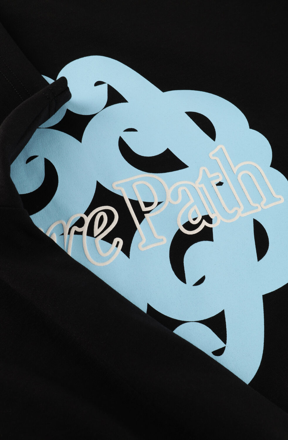 Schwarze PURE PATH T-shirt BOLD EMBLEM T-SHIRT - large