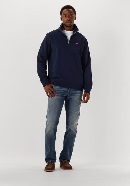 Dunkelblau LEVI'S Sweatshirt ORIGINAL HM 1/4 ZIP - large