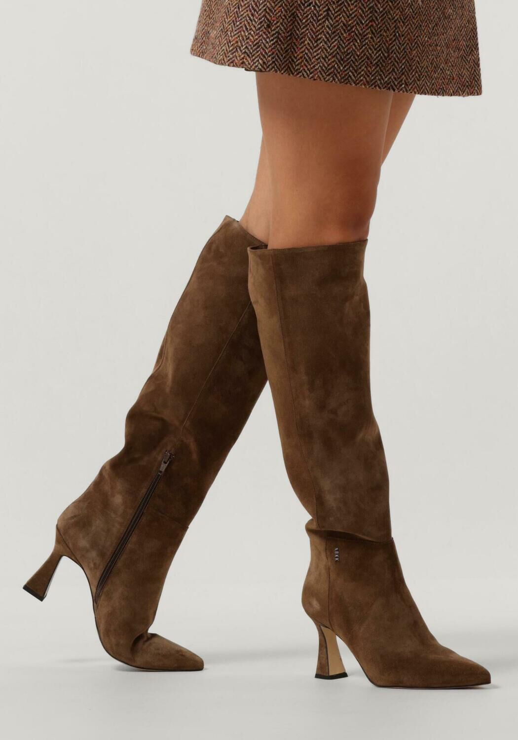 Braune NUBIKK Hohe Stiefel ACE BELLE - large