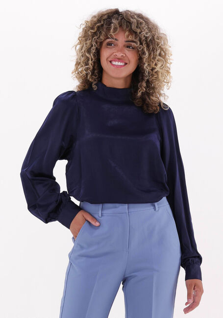 Blaue MY ESSENTIAL WARDROBE Blusen VIOLA PUFF BLUSE - large