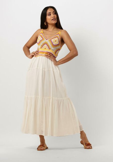 Weiße LOUIZON Maxikleid DUNPHY - large