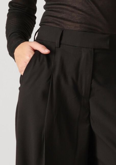 Schwarze MSCH COPENHAGEN Weite Hose MSCHMACHELLA HW PANTS - large