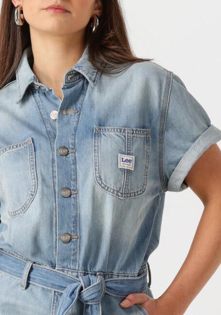 Hellblau LEE Playsuits CHORE SHORTALL - large