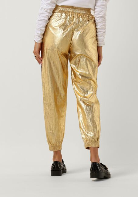 Goldfarbene CO'COUTURE Hose TRICE METAL TECH PANT - large
