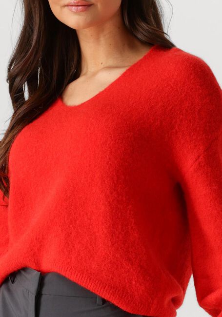 Rote MSCH COPENHAGEN Pullover MSCHHILA HOPE V PULLOVER - large
