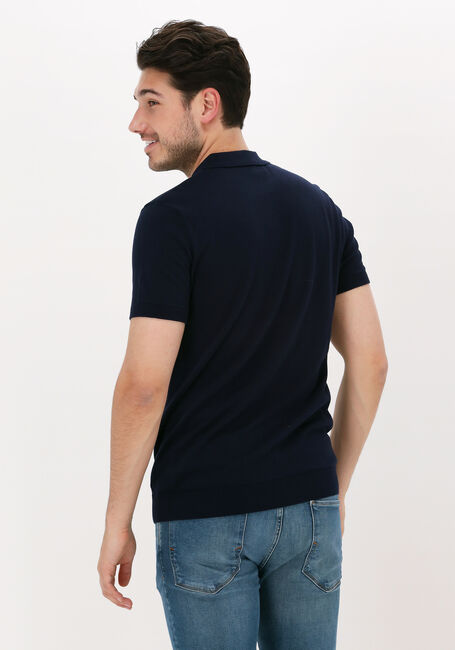 Dunkelblau SELECTED HOMME Polo-Shirt SLHBERG SS POLO NECK B - large