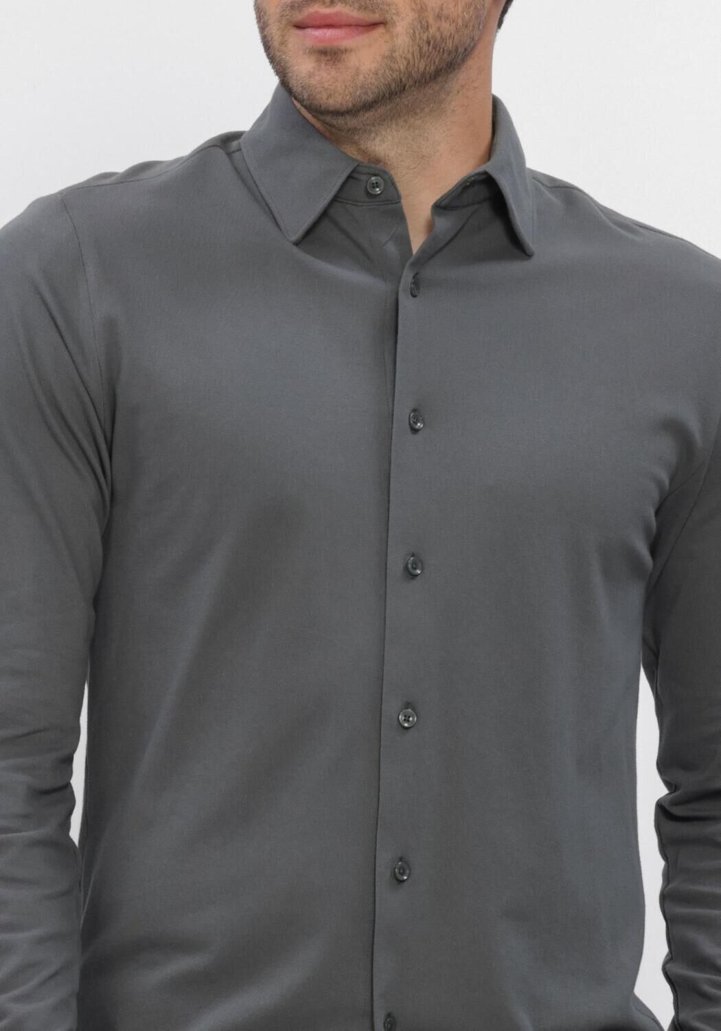 Dunkelgrau DSTREZZED Casual-Oberhemd DS_BLAZE SHIRT - large