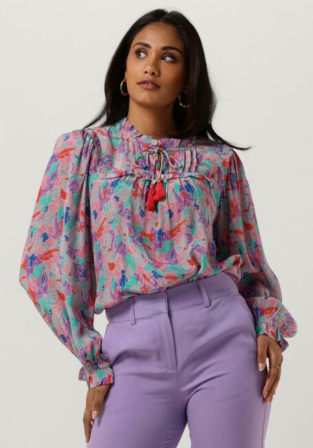 Mehrfarbige/Bunte MOLIIN Bluse ASHLEY - large
