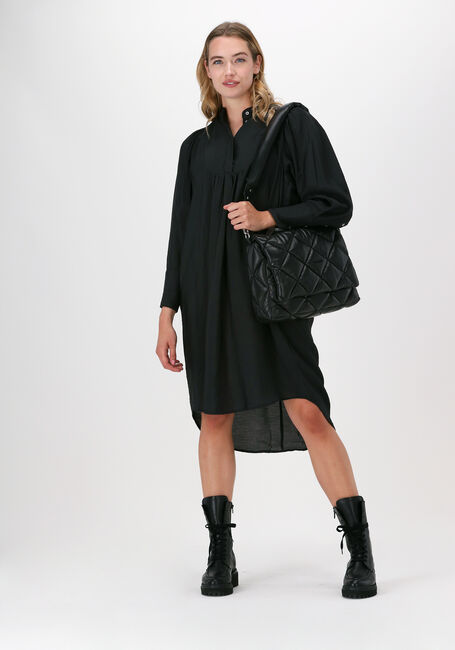 Schwarze CO'COUTURE Midikleid CALLUM VOLUME DRESS - large