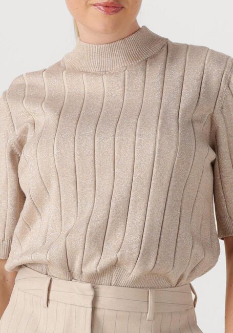 Sand BRUUNS BAZAAR Top GLADY KNIT - large