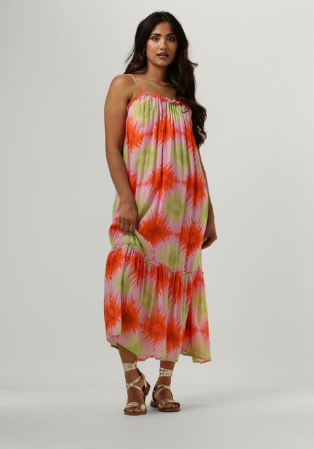 Orangene CIRCLE OF TRUST Midikleid JESSY DRESS - large